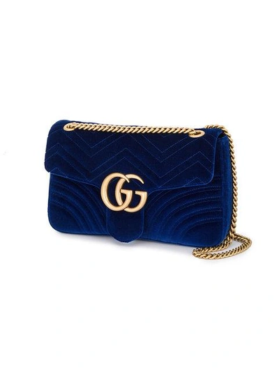 Shop Gucci Gg Marmont Shoulder Bag