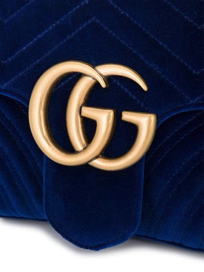 Shop Gucci Gg Marmont Shoulder Bag