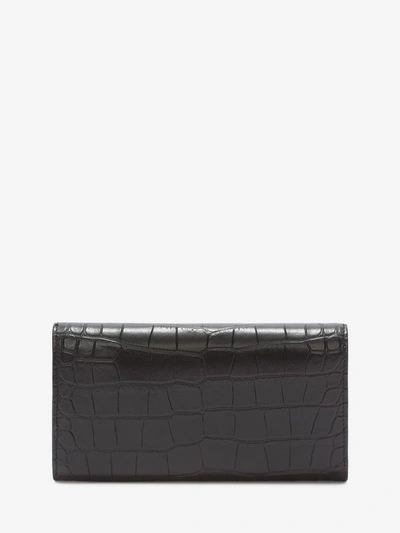 Shop Alexander Mcqueen Box Brieftasche Im Langformat In Black