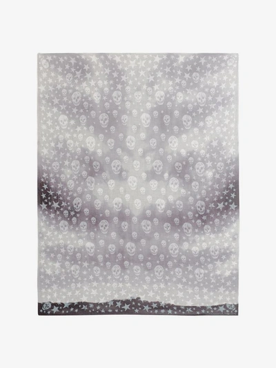 Alexander Mcqueen Dégradé Stars Shawl