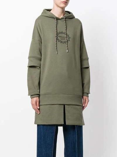 Shop Aalto Oversized Hoodie - Green