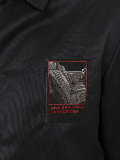 Shop Alexander Wang Slow And Steady Printed Coachs Jacket