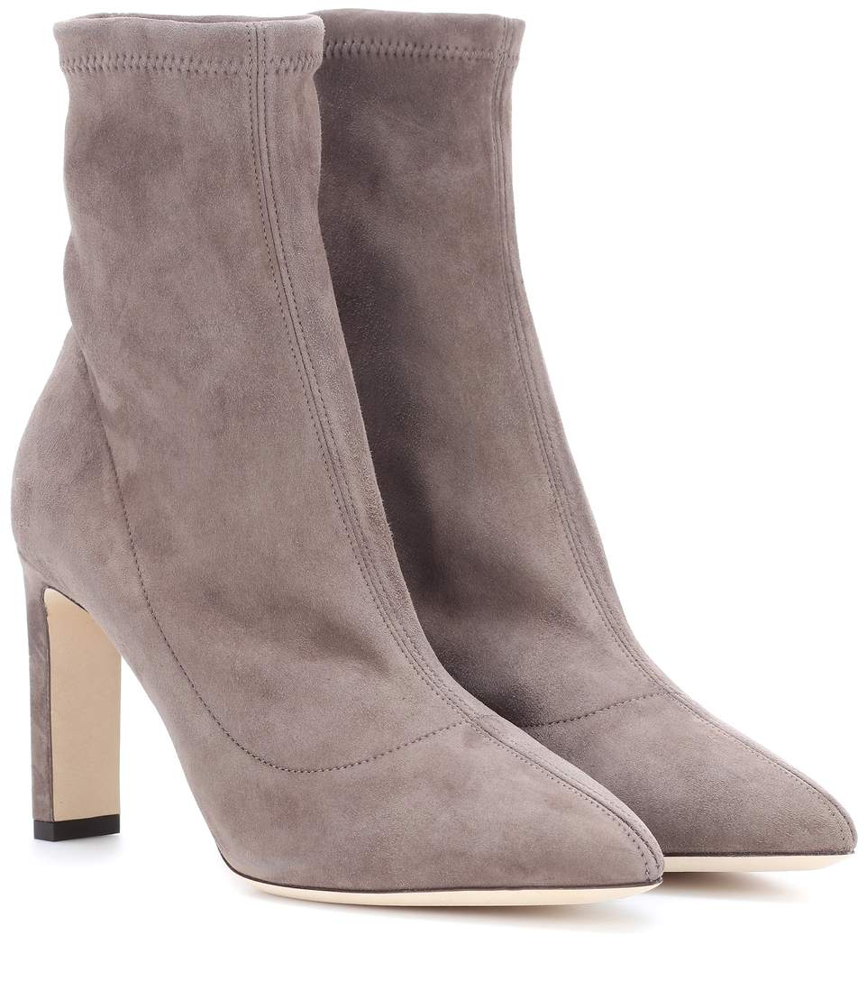 jimmy choo suede ankle boots