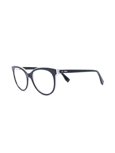 Shop Fendi Soft Cat-eye Glasses