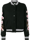 OFF-WHITE floral embroidered varsity jacket,OWEA034E17645021108812214647