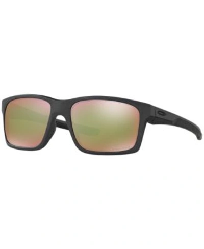 Shop Oakley Polarized Mainlink Prizm Shallow Water Sunglasses, Oo9264 In Grey/green Mirror Polar