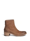MARSÈLL 'LISTO' DISTRESSED BUFFED LEATHER ANKLE BOOTS