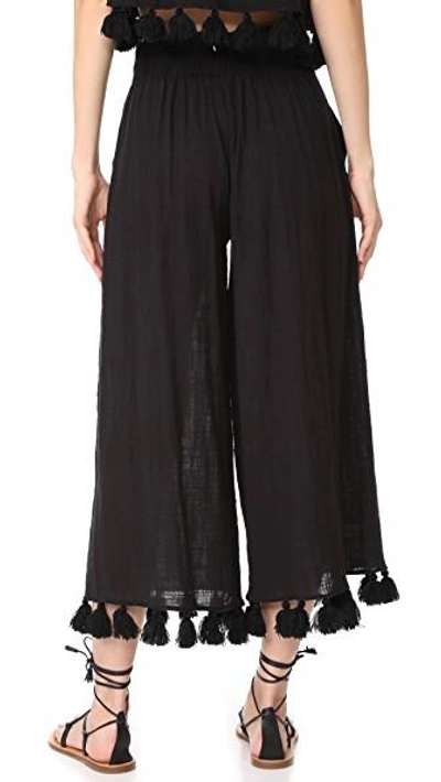 Shop Misa Freja Pants In Onyx