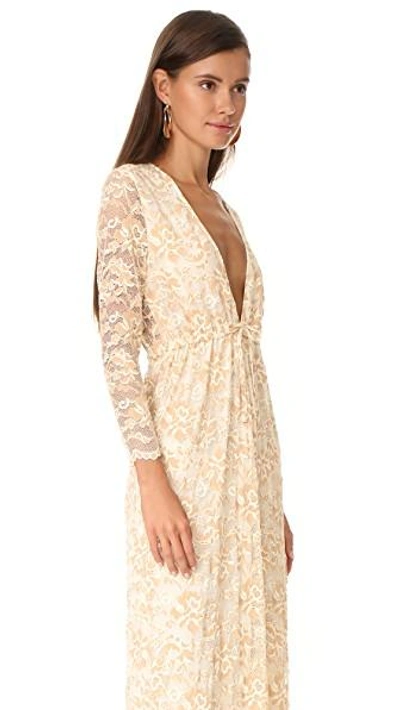 Ganni Flynn Stretch-lace Dress In Culae Saed | ModeSens