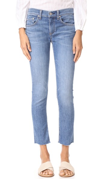rag and bone frayed hem jeans