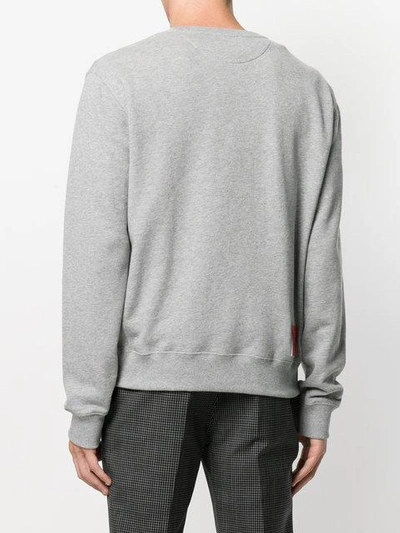 Shop Calvin Klein Jeans Est.1978 Crew Neck Sweatshirt In Grey