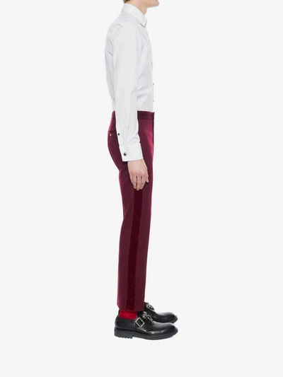 Shop Alexander Mcqueen Side Band Trousers