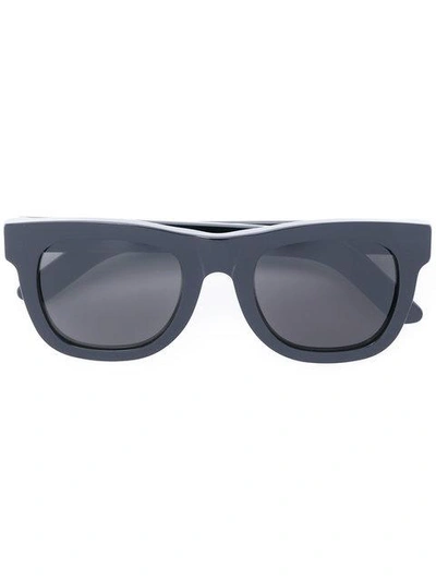 Shop Retrosuperfuture Square Frame Sunglasses In Black