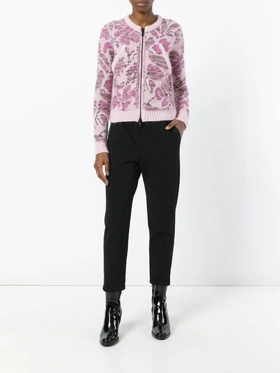 Shop A.f.vandevorst Abstract Pattern Cardigan