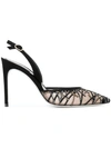 RENÉ CAOVILLA TULLE PUMPS,C09150100CC02V09812155749