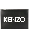 KENZO logo clutch bag,F765PM502L4612213240