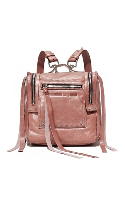 Mcq By Alexander Mcqueen Loveless Mini Convertible Box Bag In Dirty Pink
