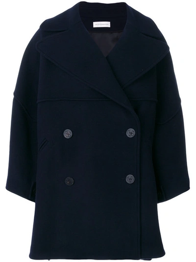 Faith Connexion Oversized Sleeve Coat In Blue