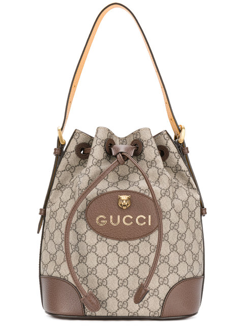 gucci beige gg supreme backpack