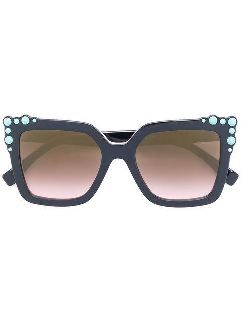 fendi embellished sunglasses