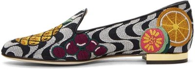 Shop Charlotte Olympia Multicolor Fruit Salad Slippers In 960 Fruit Salad
