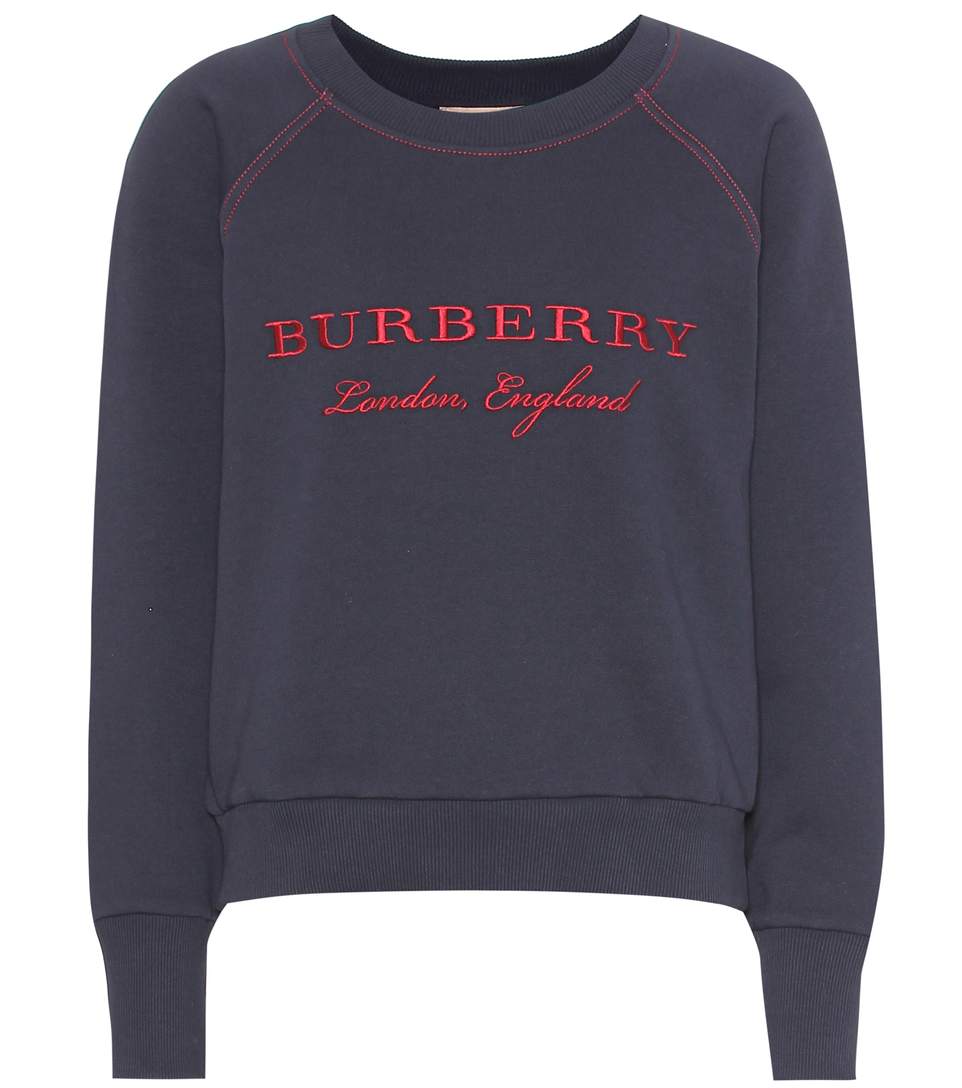 burberry navy sweatshirt
