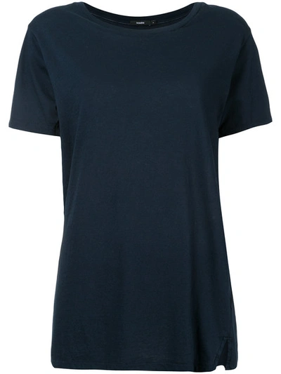Bassike Slim Contrast Stitching T-shirt