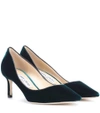 Jimmy Choo Romy 60 Velvet Pumps