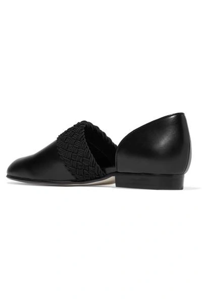 Shop Loewe Flex D'orsay Leather Loafers