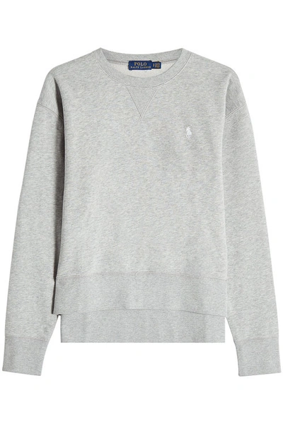 Polo Ralph Lauren Sweatshirt With Cotton In Grey