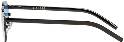 Shop Blyszak Black & Blue Collection Iii Sunglasses