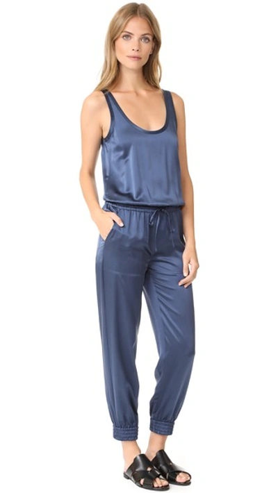 Theory hotsell silk jumpsuit