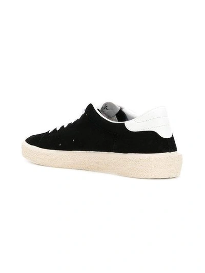 Shop Golden Goose Tennis Sneakers In Black