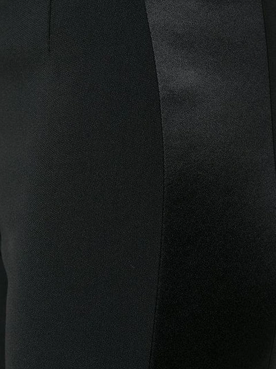 Shop Pierre Balmain Flared Trousers In Black