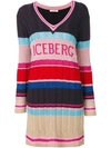 ICEBERG V-NECK DRESS,AH107518IDPRE12222560
