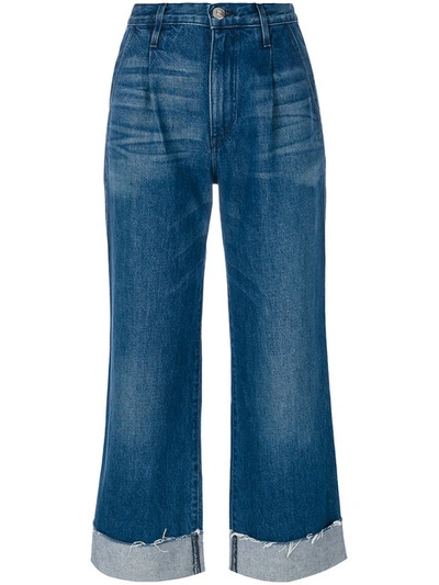 3x1 High-rise Flared Jeans In Blue