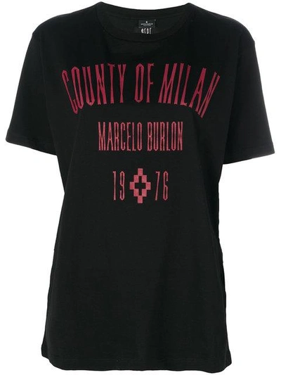 Shop Marcelo Burlon County Of Milan Black