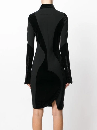 Shop Givenchy Button-down Collared Dress