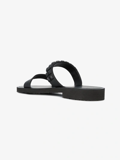 Shop Giuseppe Zanotti Randall Manhattan Sandals In Black