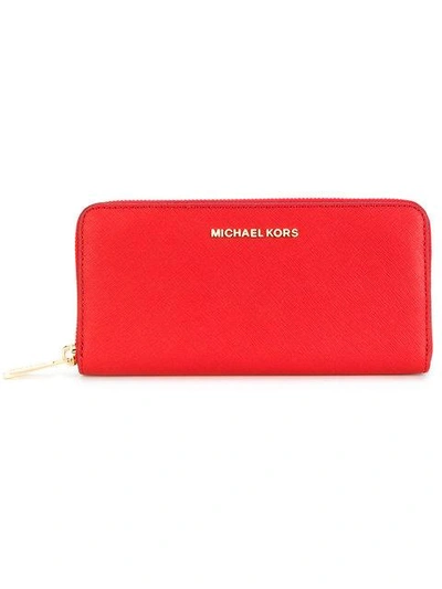 Shop Michael Michael Kors Continental Logo Wallet