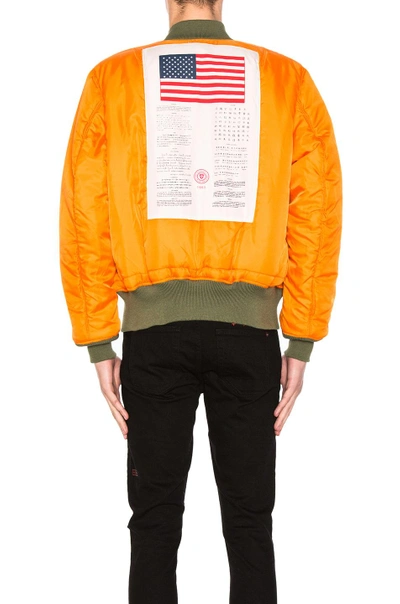 Alpha Industries L-2b Blood Chit Battlewash Jacket In Sage