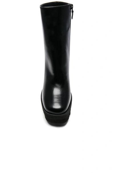 Shop Stella Mccartney Platform Ankle Boots In Black