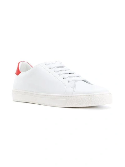 Shop Anya Hindmarch Lace Up Sneakers
