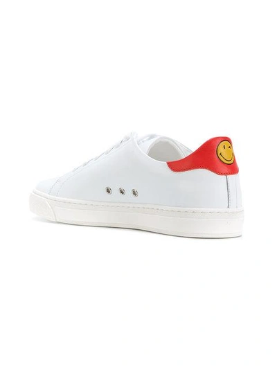 Shop Anya Hindmarch Lace Up Sneakers