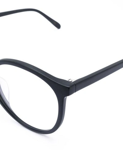 Shop Lesca Round Frame Glasses