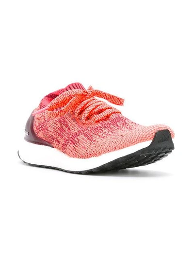 Shop Adidas Originals Ultraboost Uncaged Running Sneakers In Red