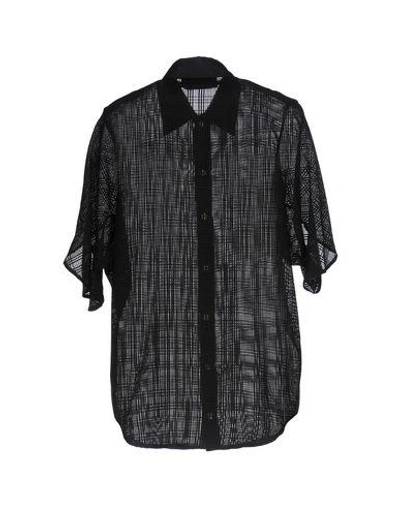 Shop Emanuel Ungaro Shirts In Black