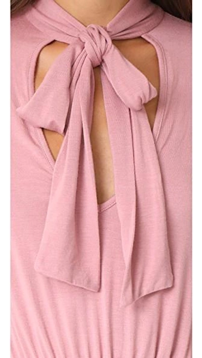 Shop Clayton Camden Dress In Burnt Pink