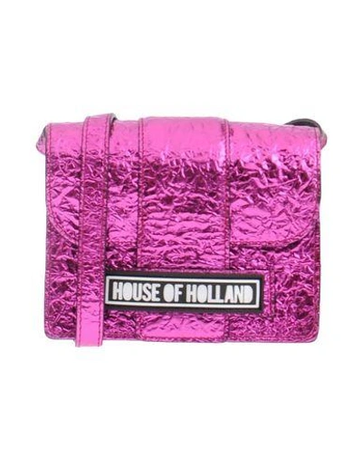 House Of Holland Across-body Bag In Fuchsia