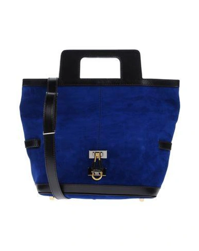 Emanuel Ungaro Handbags In Blue